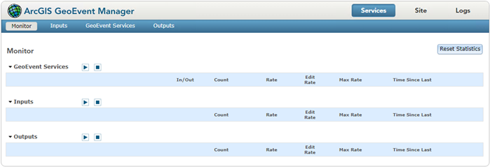 Monitor page in Monitor page in